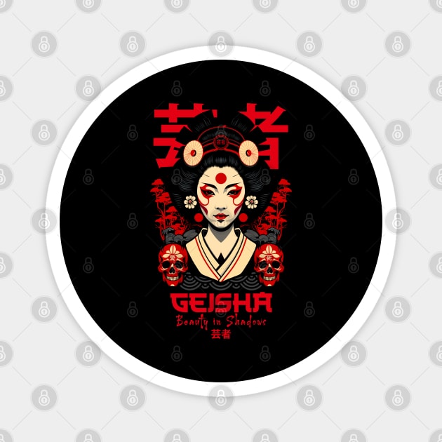 GEISHA Magnet by artslaves